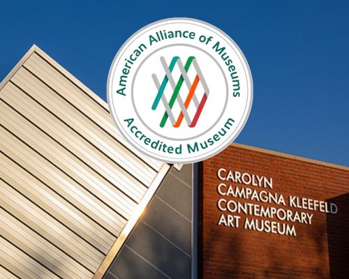 Kleefeld Contemporary Art Museum with American Alliance of Museums seal