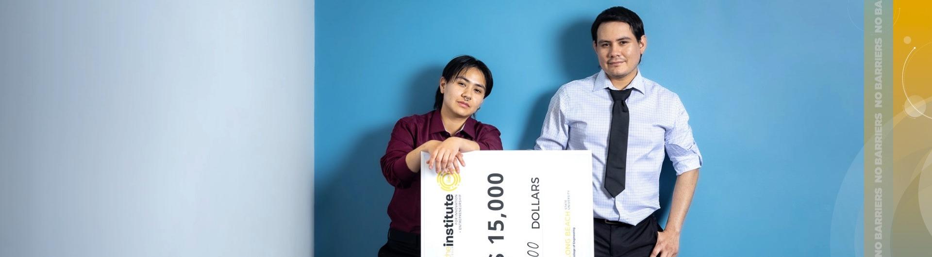 Sunstone Innovation Challenge Winners with Extra-Large $15,000 Check