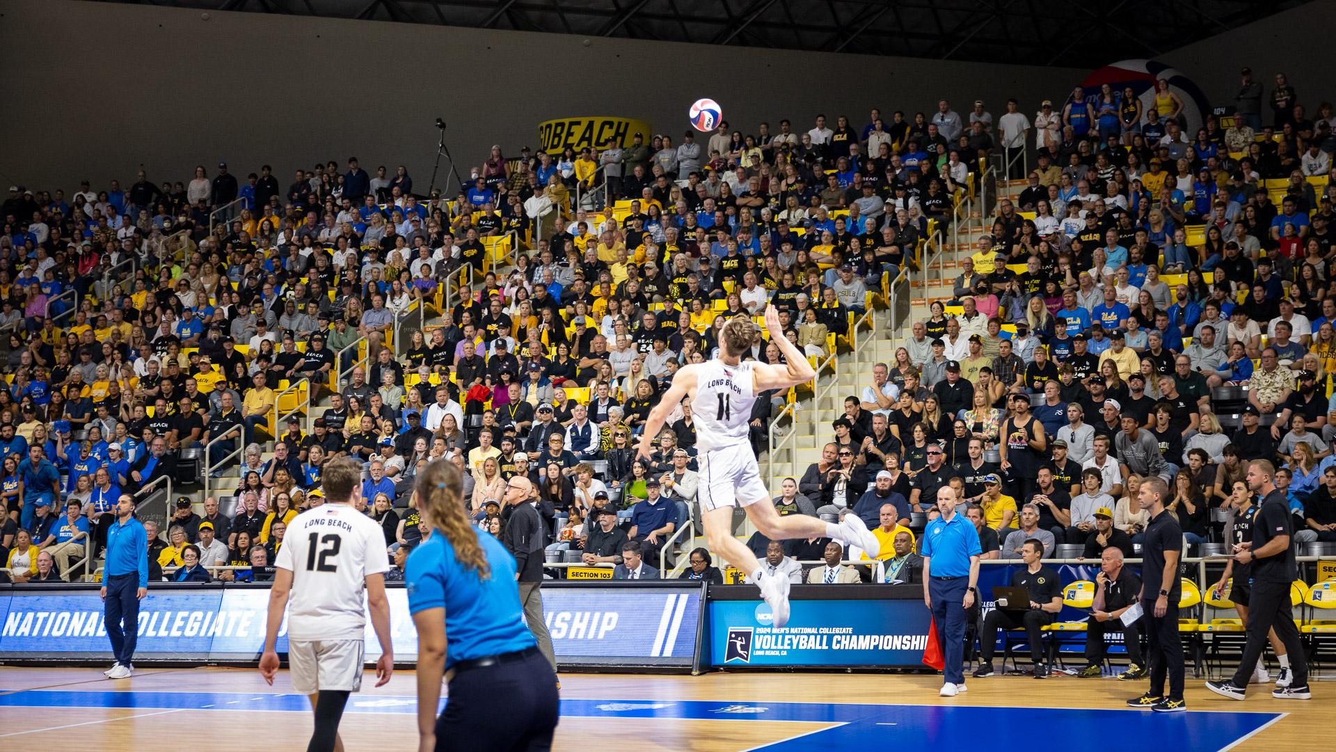 Men's volleyball final game vs UCLA