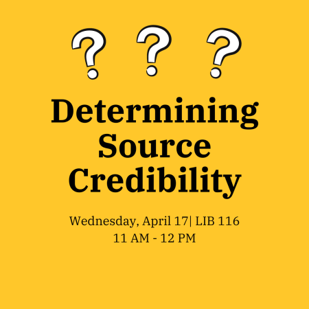 Determining Source Credibility Workshop
