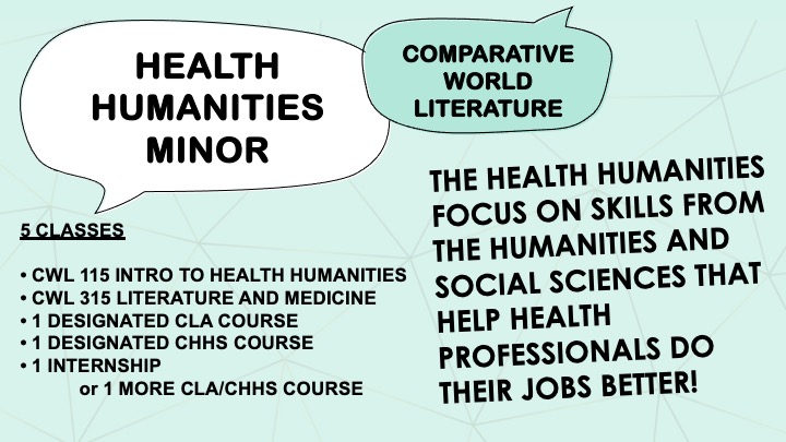 health humanities flyer