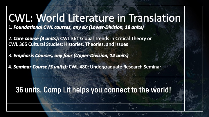 world lit in trans flyer