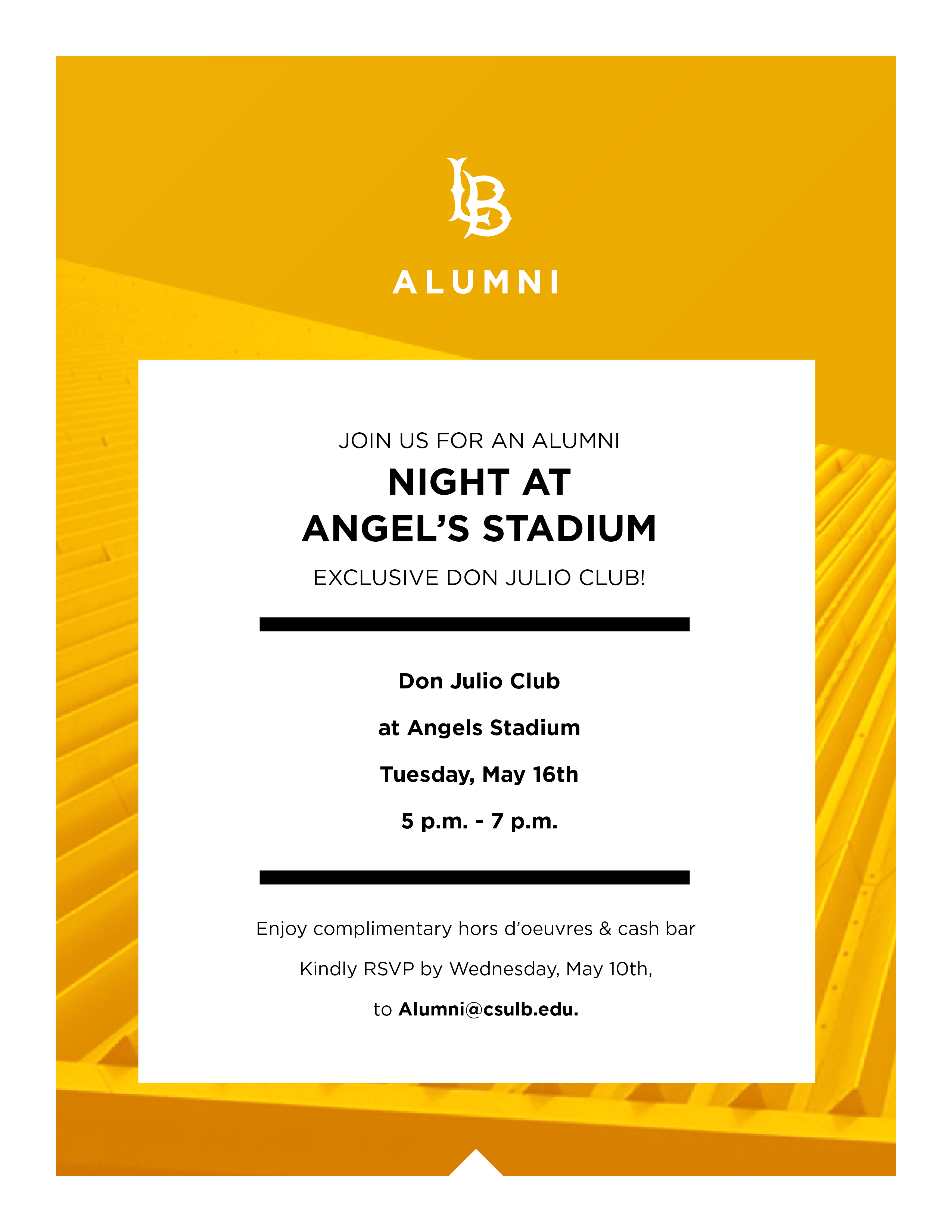Alumni Night at Angel Stadium