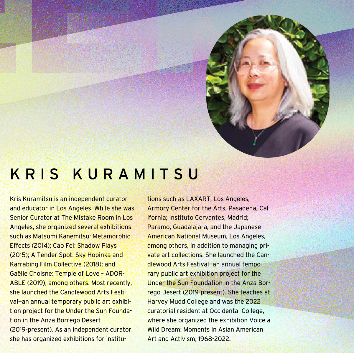CSULB School of Art - Graduate Critique Week - Visiting Artist Kris Kuramitsu