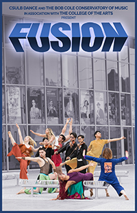 FUSION dance concert poster