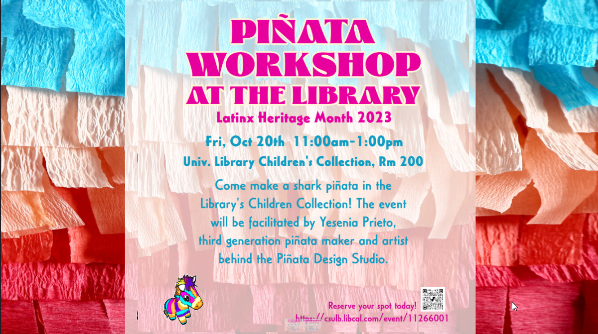 Pinata Event Flyer October 2023