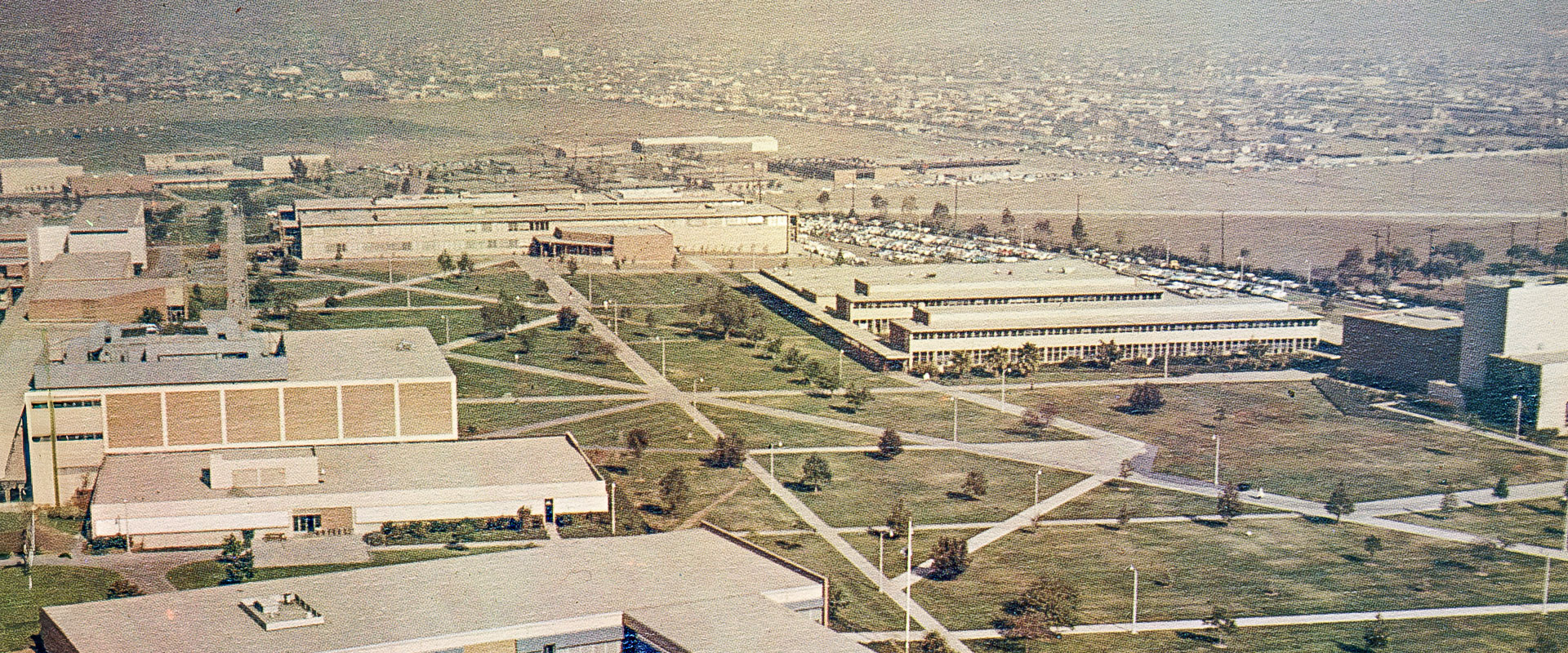 Aerial of campus