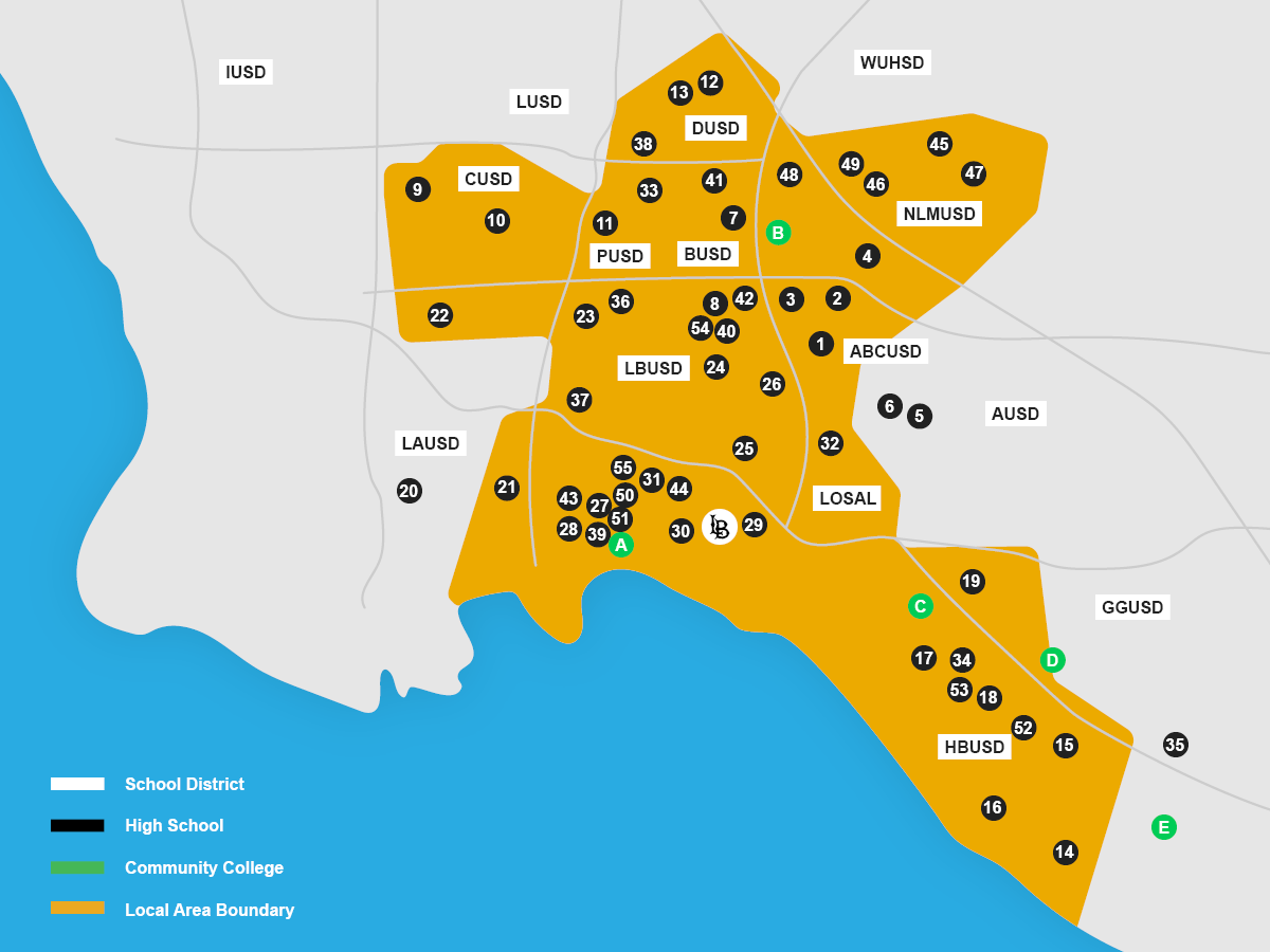 local area preference map