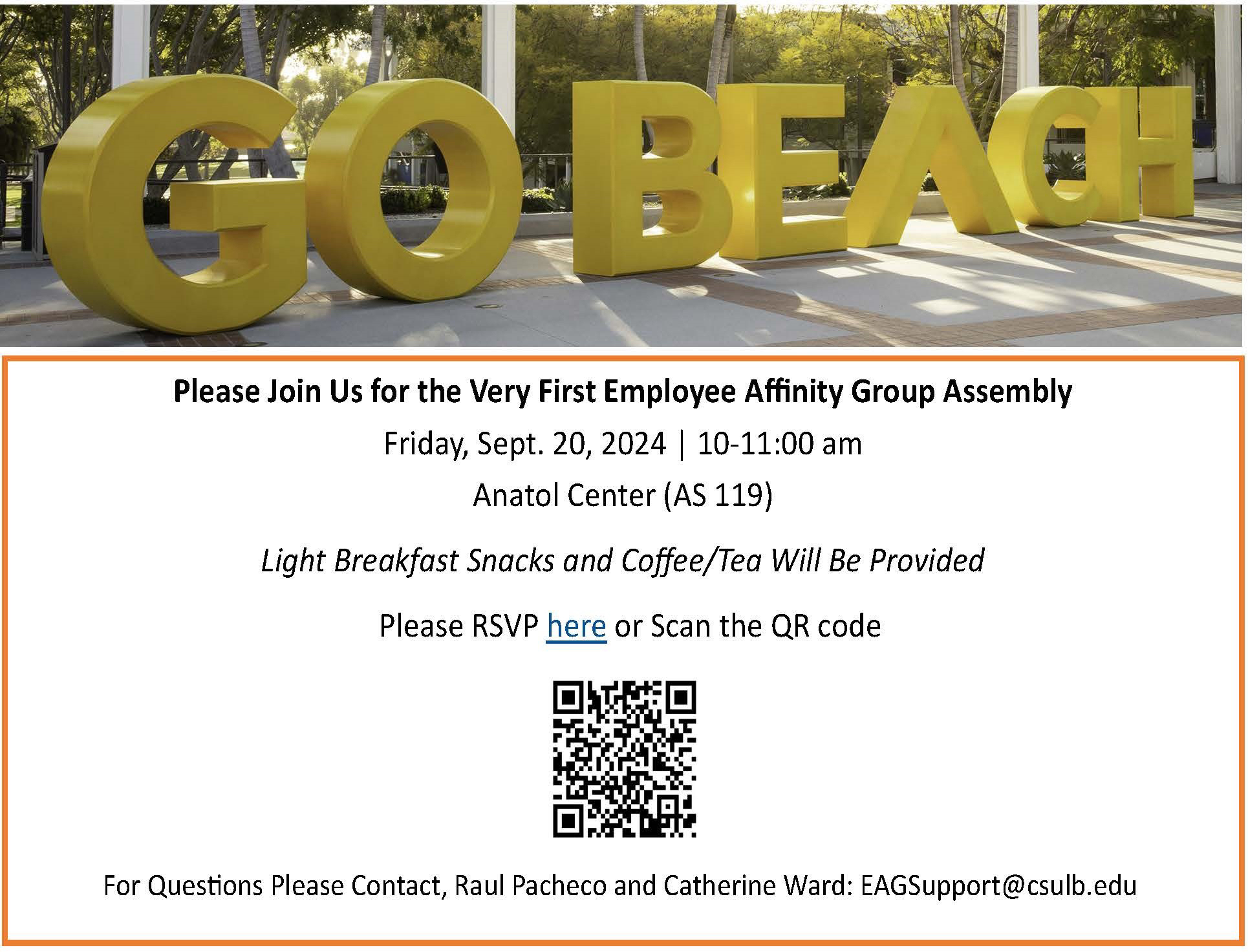 Employee Affinity Group Assembly flyer