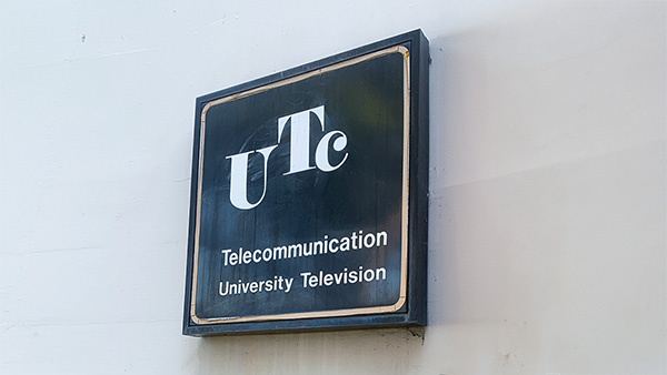 Old UTC signage