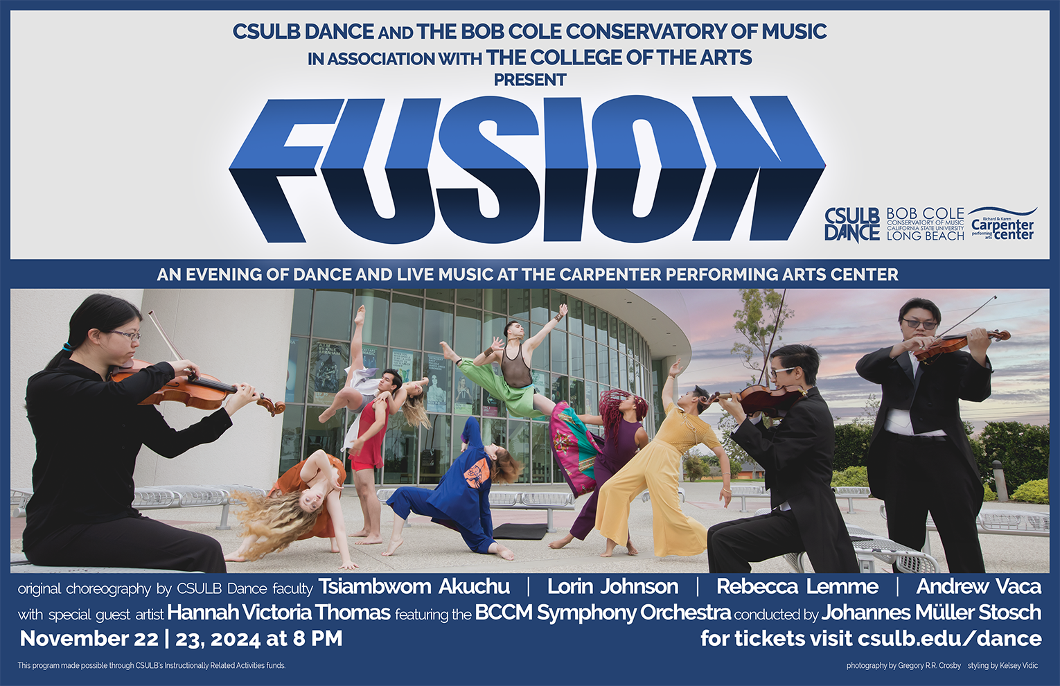 Fusion Dance Concert Poster