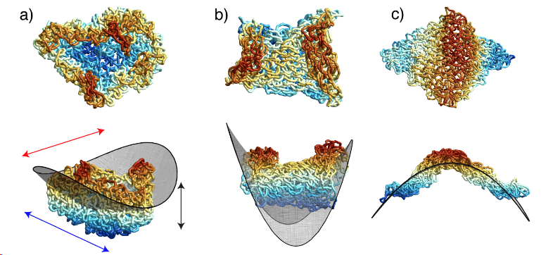 molecular chainmail networks