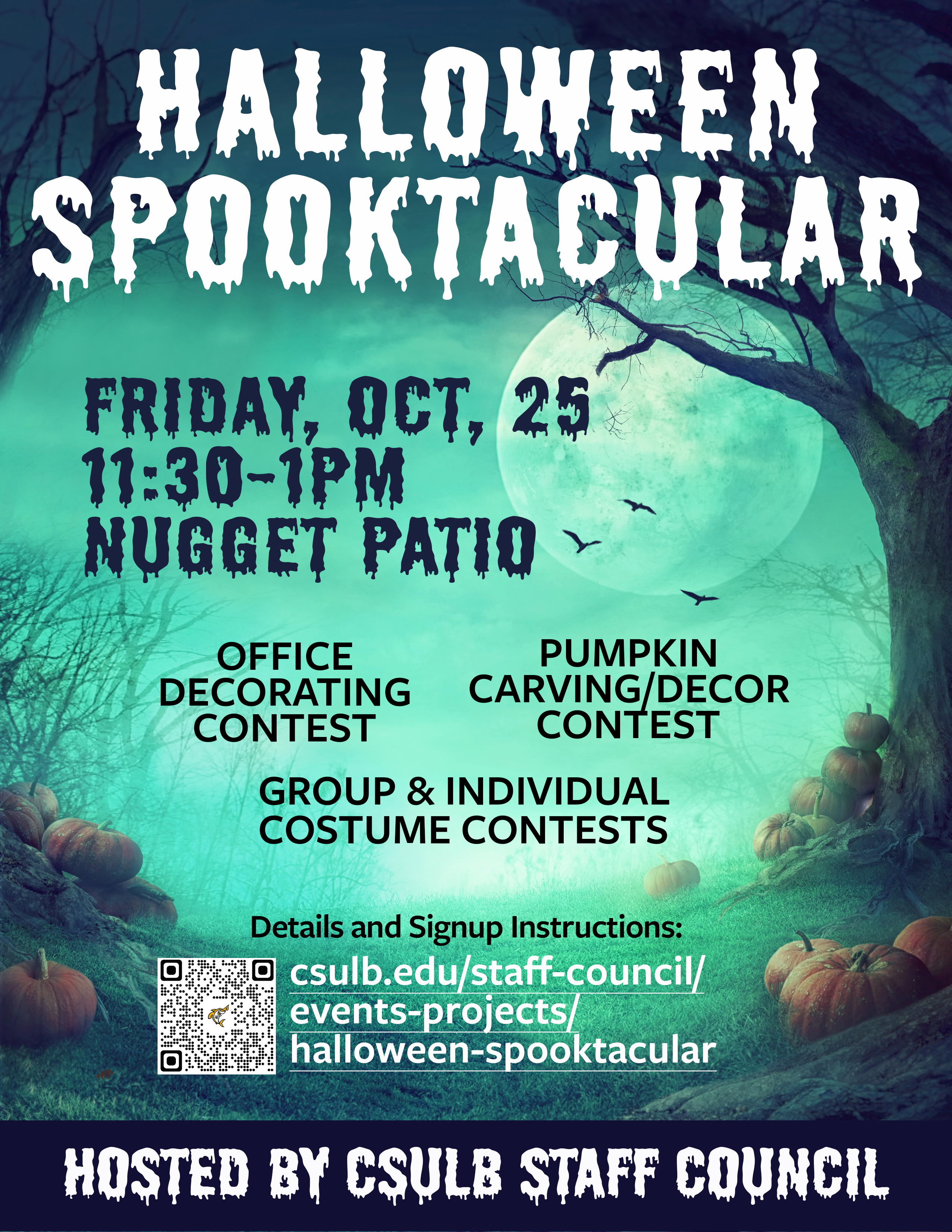 halloween spooktacular flyer