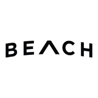 Beach wordmark pumpkin stencil