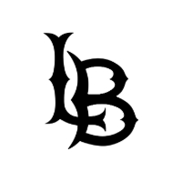 LB logo pumpkin stencil