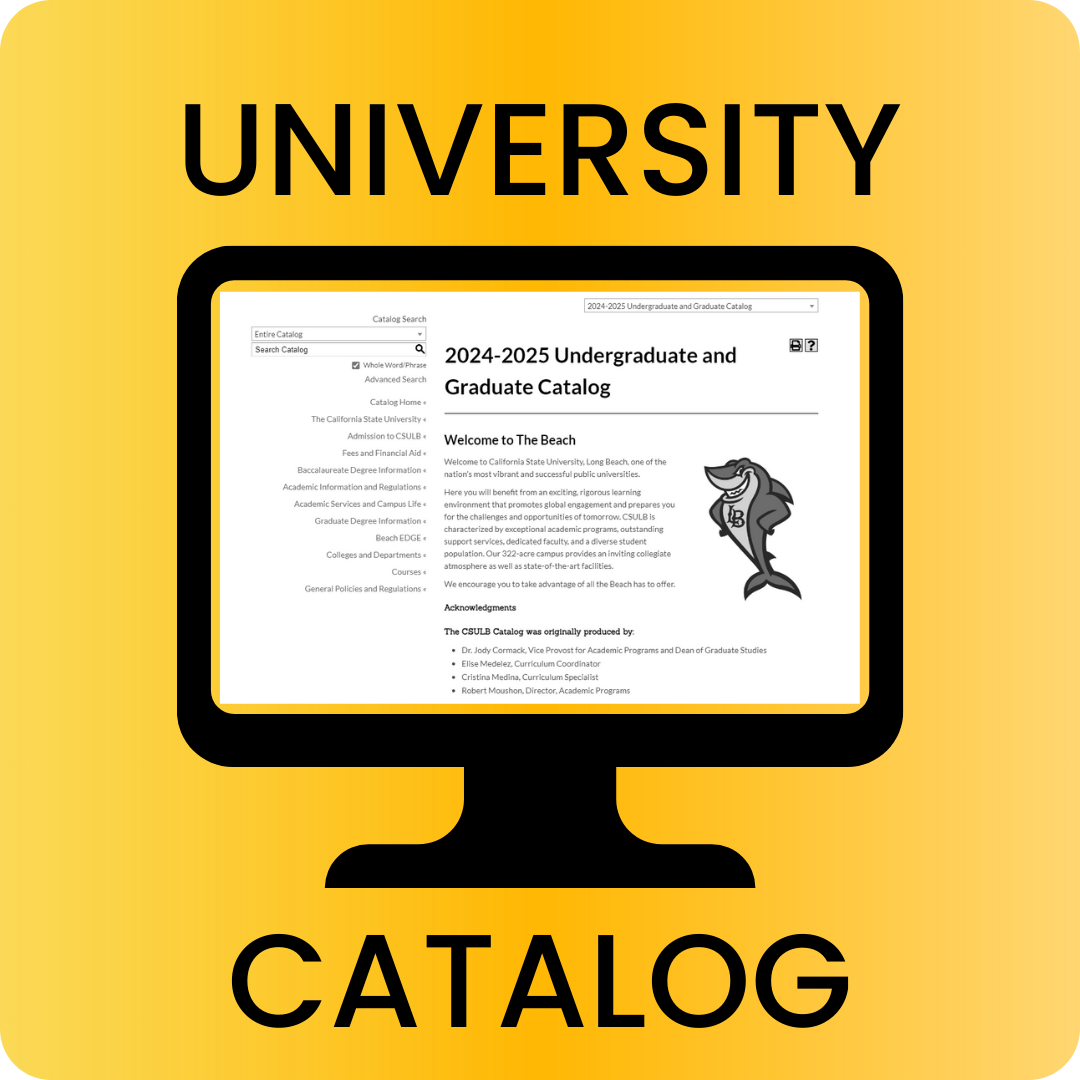 University Catalog Link