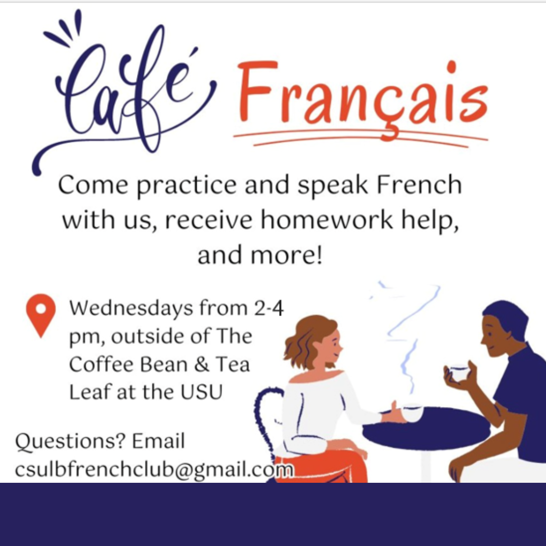 Cafe Francais People Talking