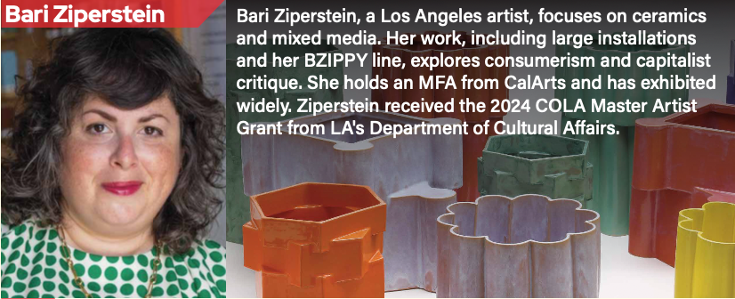 Artist Bari Ziperstein