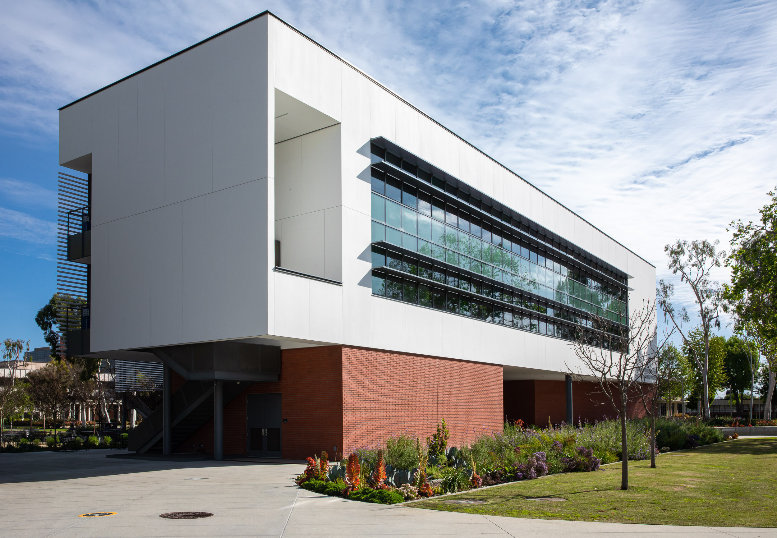 An exterior view of the College of Professional and Continuing Education building