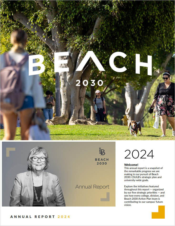 Beach 2030 Annual Report coverpage