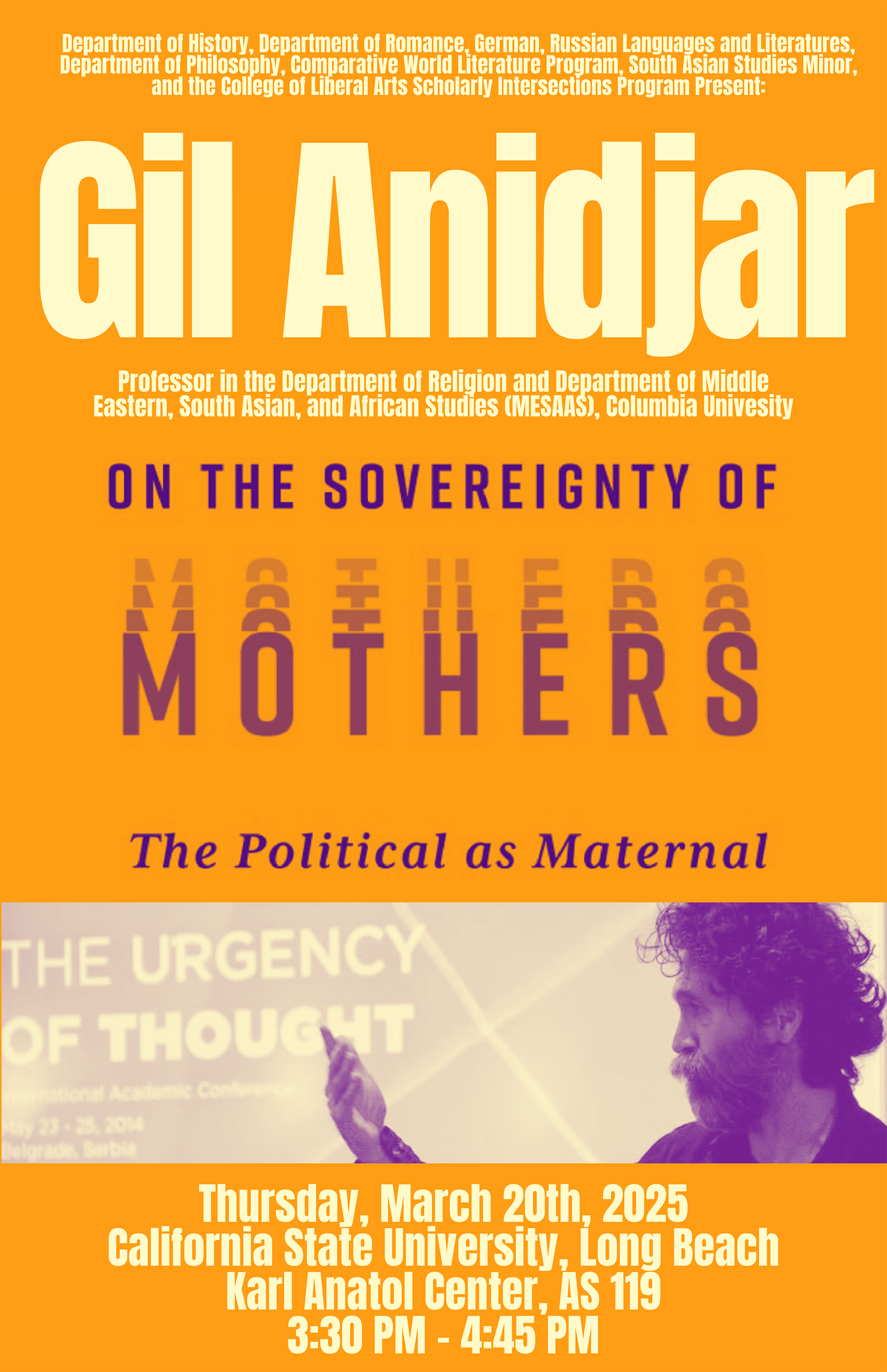 Gil Anidjar- On the Sovereignty of Mothers: The Political as Maternal