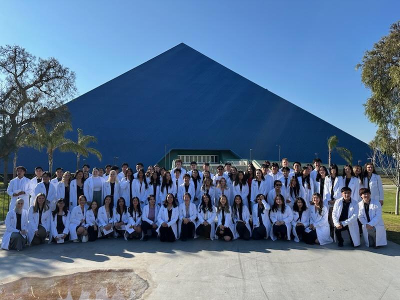 nursing students group shot