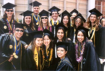 psych students graduation