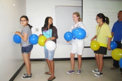 interns with balloons 