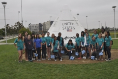 interns at Columbia memorial space center