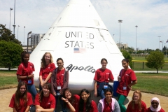 interns at Columbia memorial space center