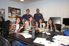 interns around table