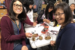 interns with potatoes