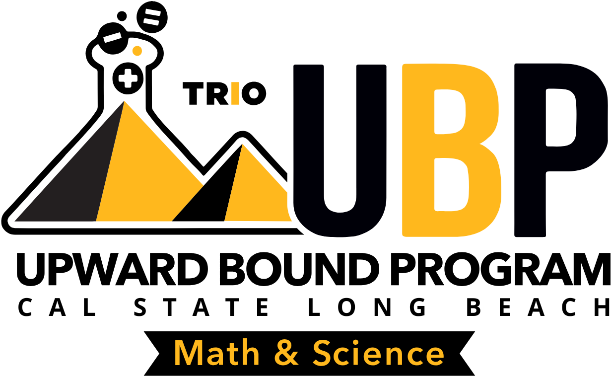 Upward Bound Math Science logo with link to the department's website