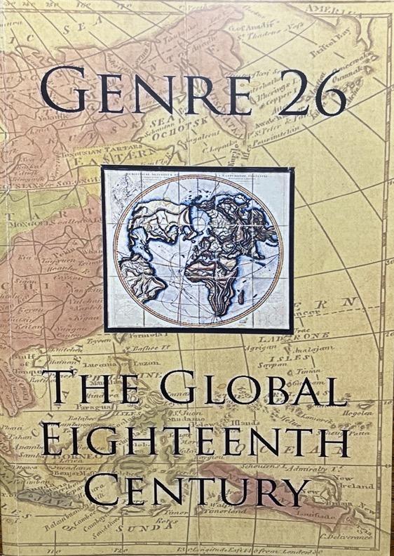Genre Journal, Volume 26 Cover