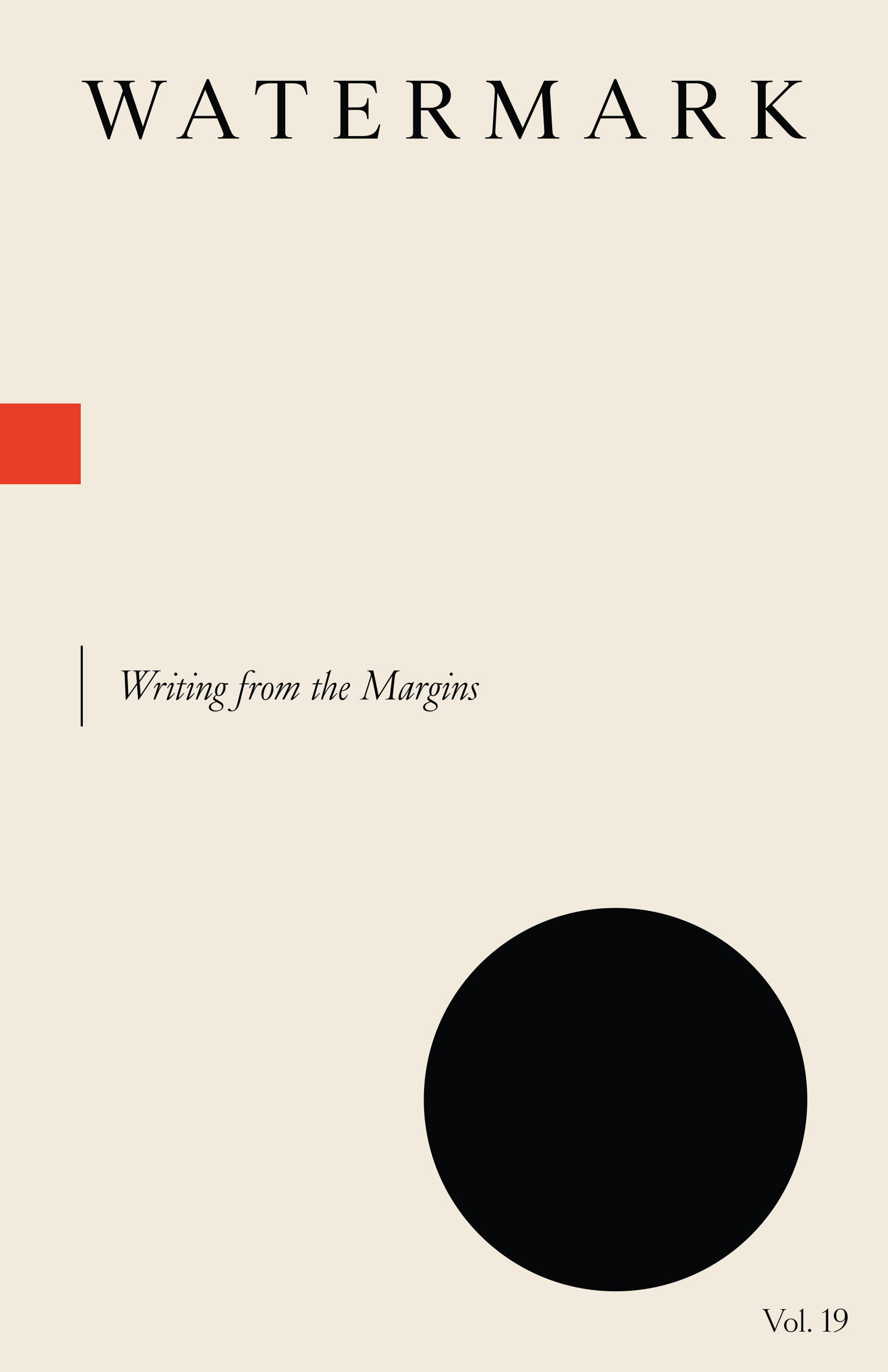 Watermark vol 19 Watermark Journal Vol 19