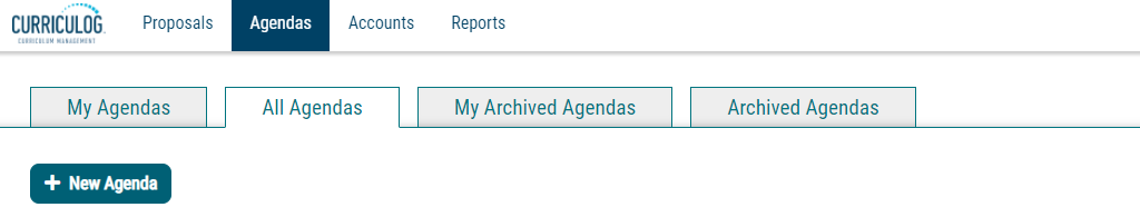 Agendas Dashboard