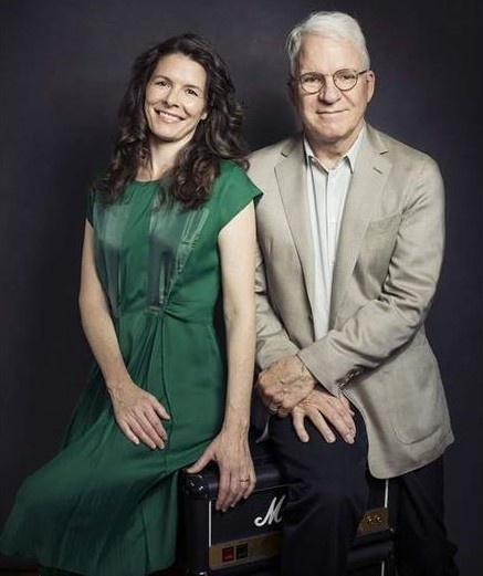 CSULB alumnus Steve Martin and Edie Brickell