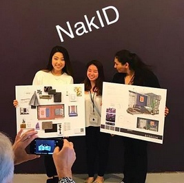 Team NakID, Kelly Kim, Phuong Lam, and Arghavan Ozmaie