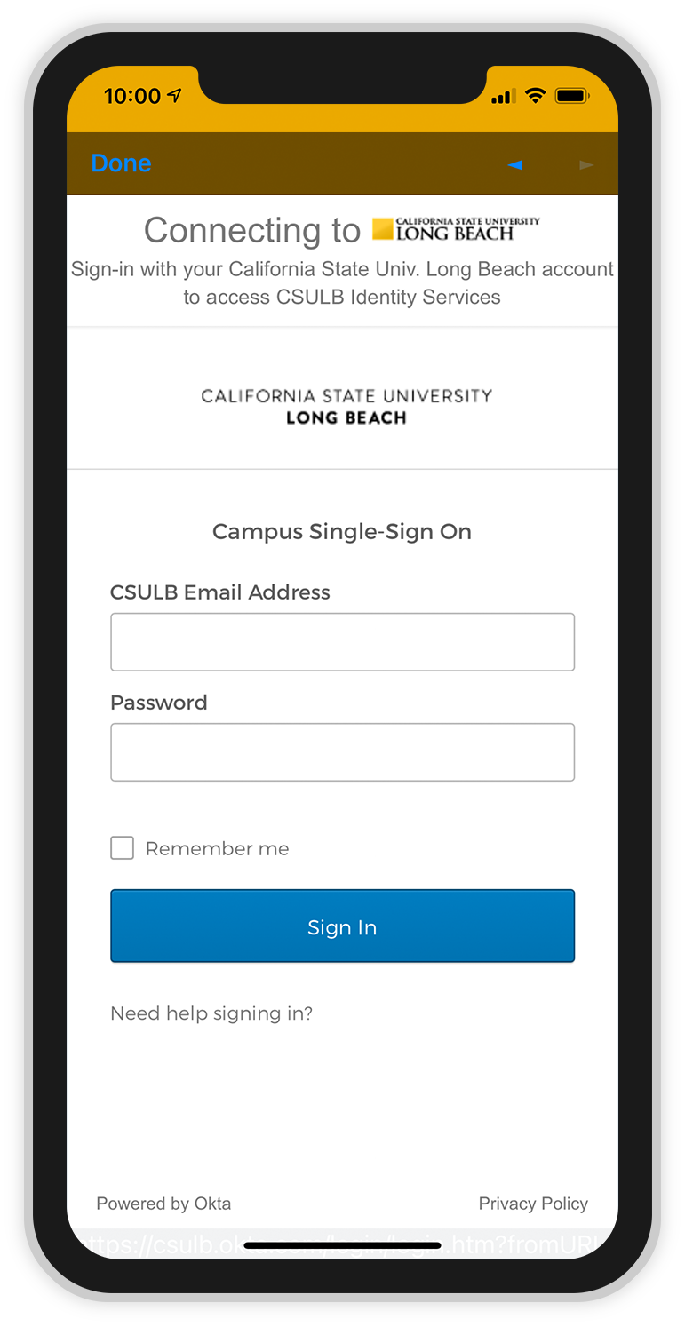 Beach Connect Mobile App California State University Long Beach