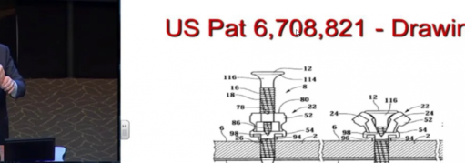 Patent Law image with engineering specs