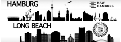 HAW Hamburg and Long Beach logo