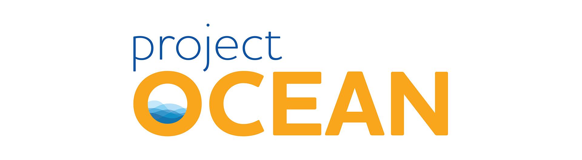 Ocean Logo with Waves - Sea Shell Vector Design