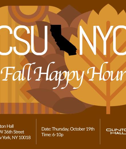 CSU NYC Fall HH