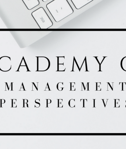 COB Academy of Management Perspectives