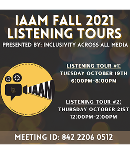 IAAM Listening Tours 10.19 and 10.21