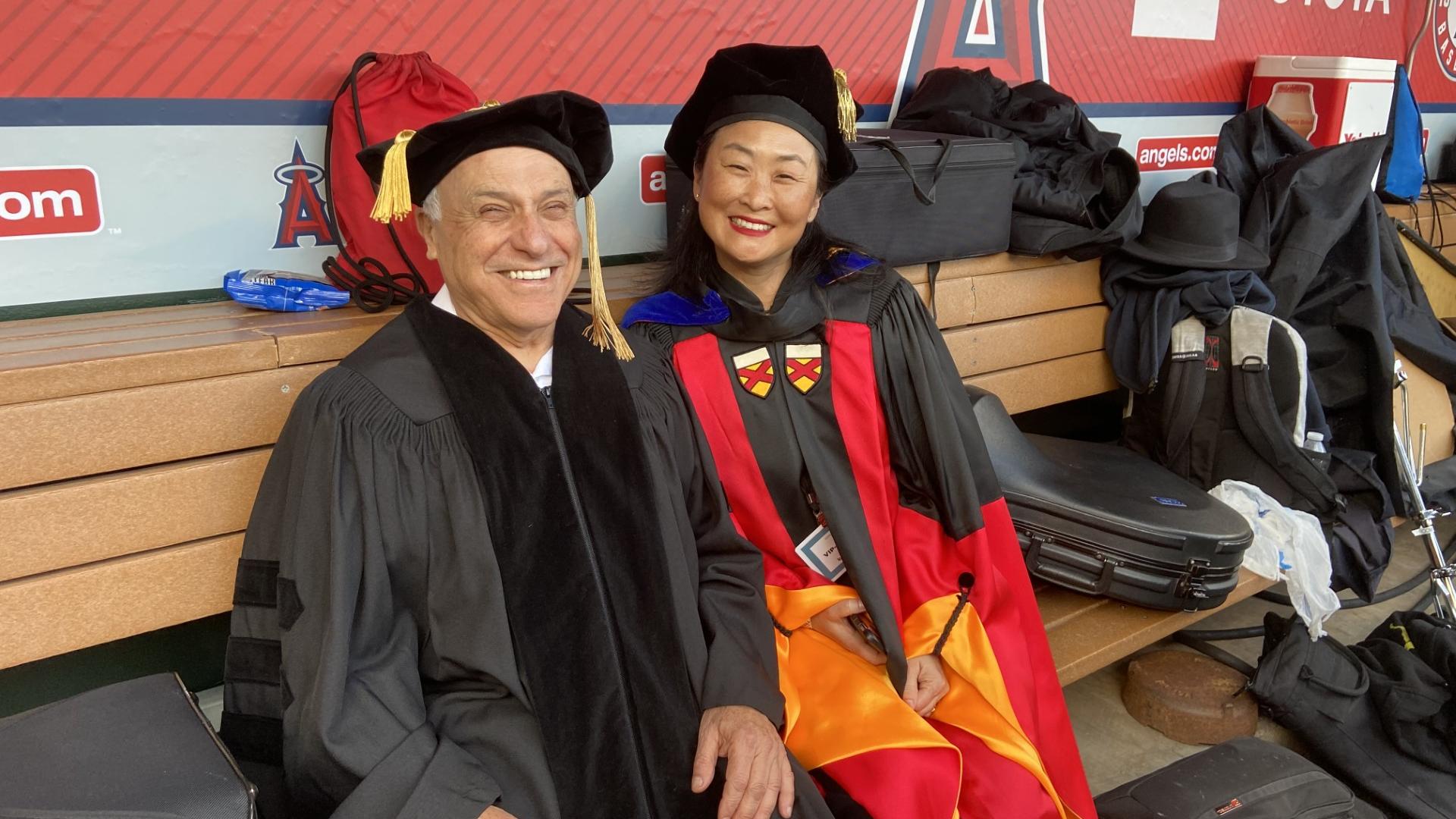 Dean Rhee and Honorary doctorate Said Hilal