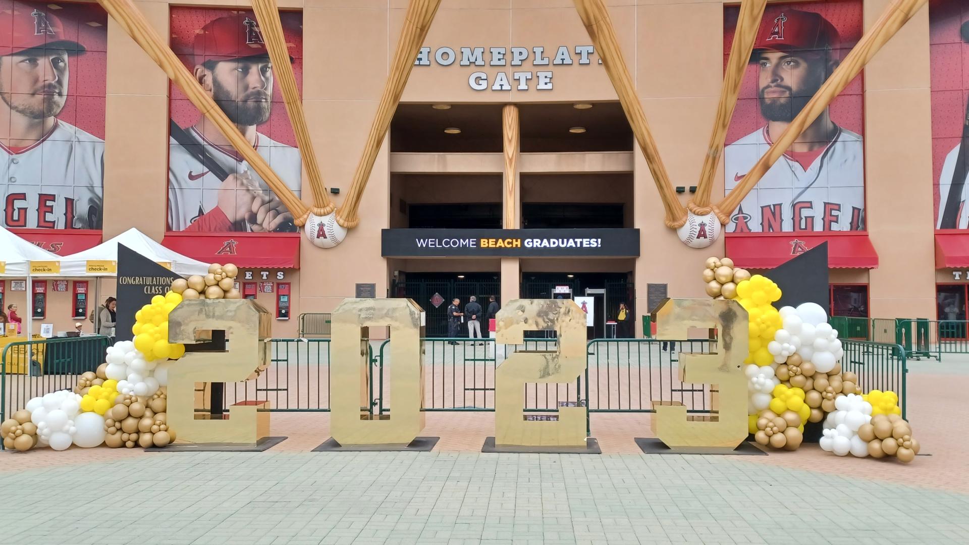 Entrance to Angel Stadium