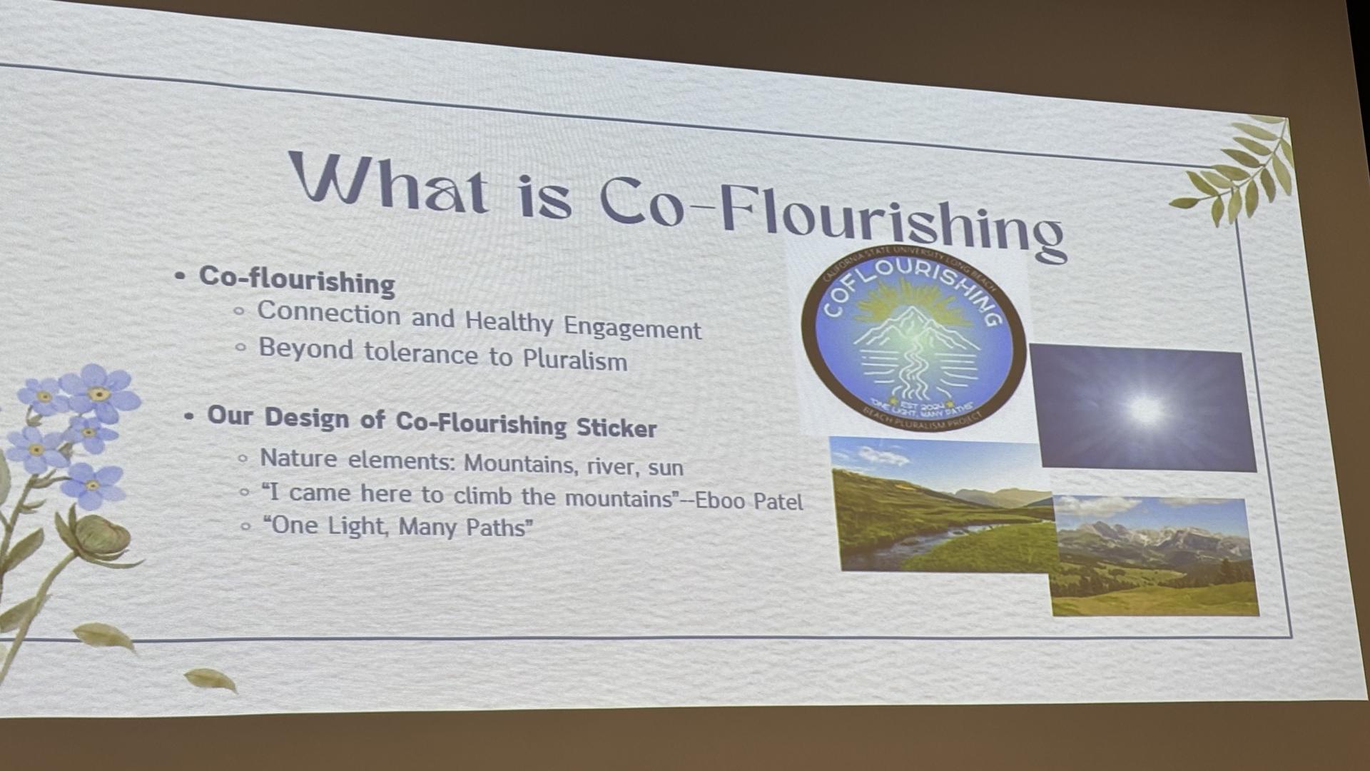 coflourishing presentation slide