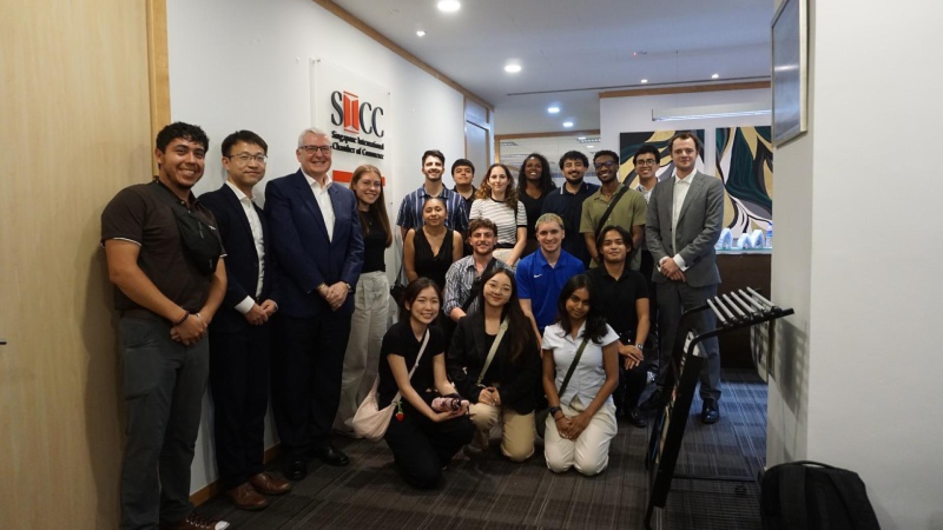 COB Students IB company visit Singapore 2024