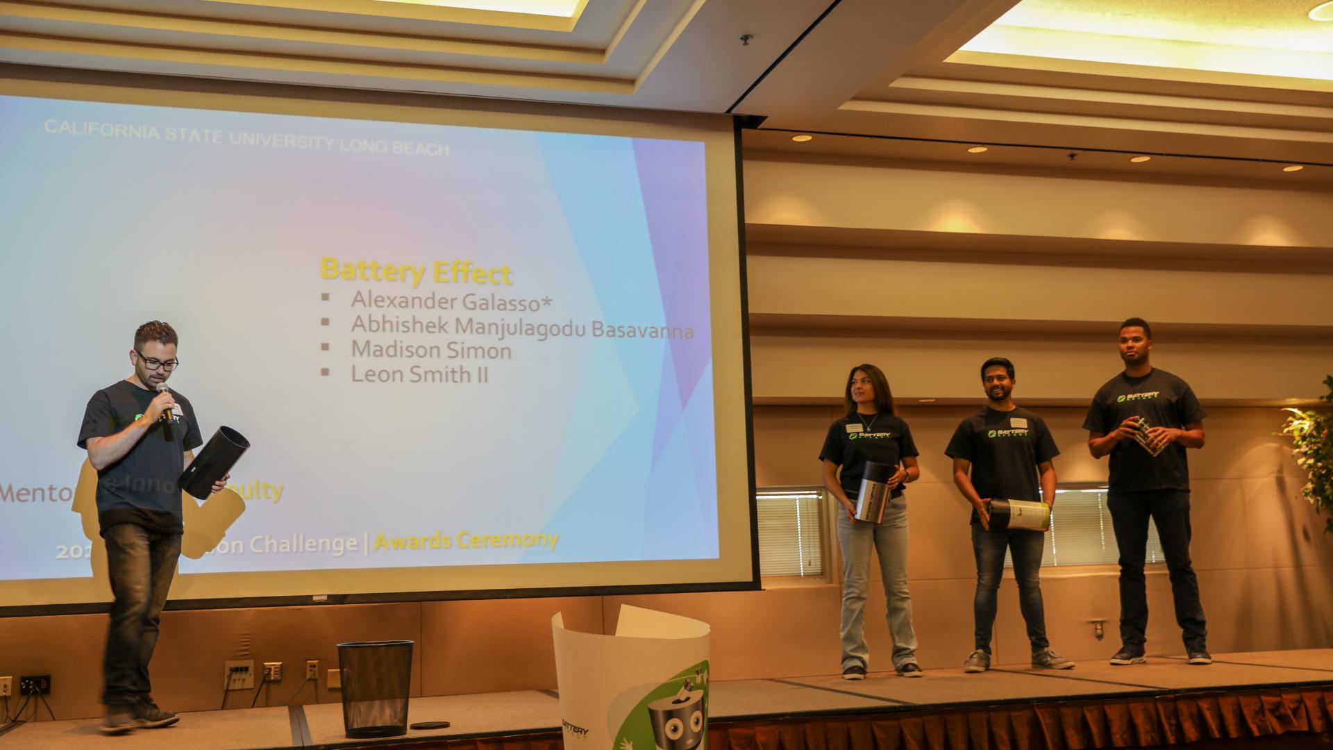 CSULB Innovation Challenge Award Ceremony - Battery Effect